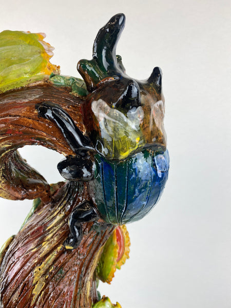 Animal Sculpture - Rhino Beetle