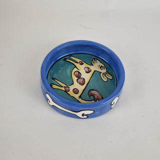 Yellow Dog  -  Dog Bowl