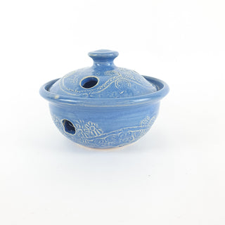 Blue Glazed    - Mosquito Coil Holder