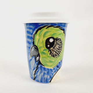 Green Budgie -  Large Keep Cup