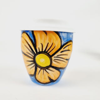 Orange Flower -  Small Keep Cup