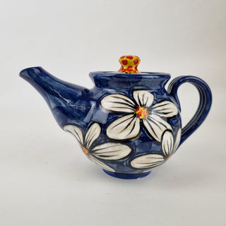 Teapot - White flower