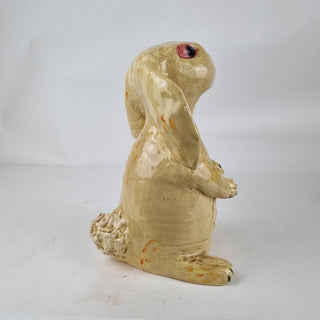 Animal Sculpture - Cream Bunny