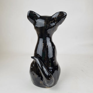 Animal Sculpture - Black Cat Sooty