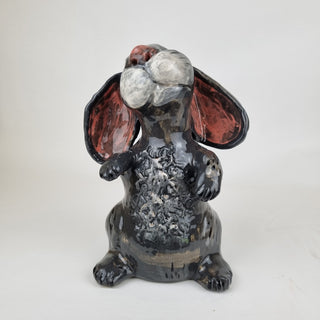 Animal Sculpture - Grey Bunny