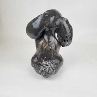 Animal Sculpture - Grey Bunny