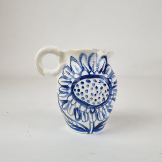 Mini Milk Jug - Aegean Sunflower