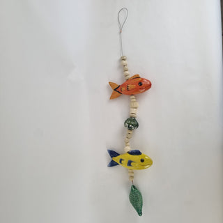 Hanging Beaded Coloured fish