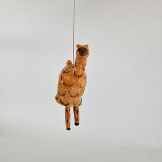 Wind Chime Animal - Llama Fair