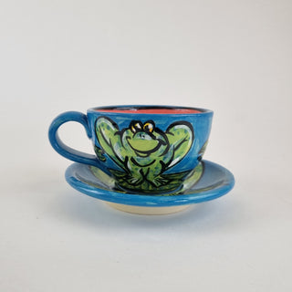 Cup and Saucer - Frog