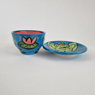 Cup and Saucer - Frog