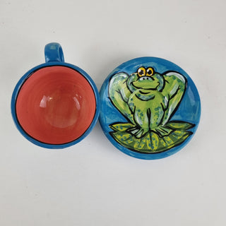 Cup and Saucer - Frog