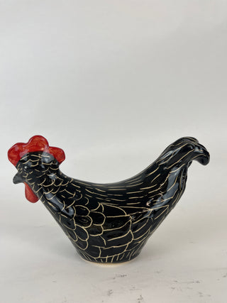 Sculpture - Chicken Black