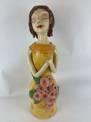 Sculpture - Pink Flower