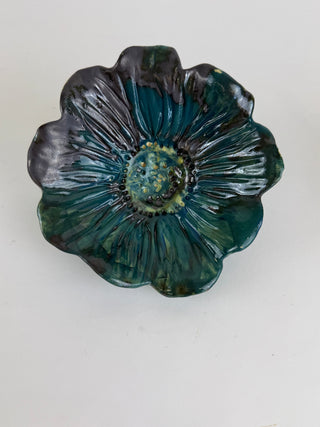 Wall Flower - Turquoise Bloom