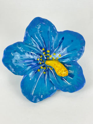 Wall Flower - Blue Hibiscus