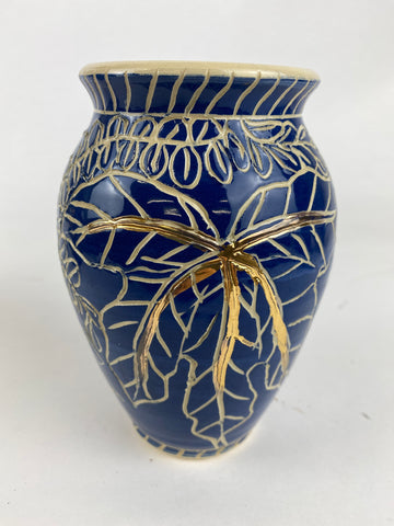 Vase 5 - Blue and White