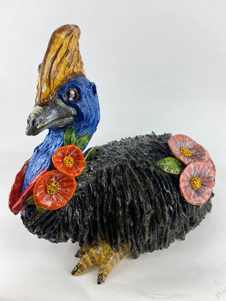 Bird Sculpture - Cassowary