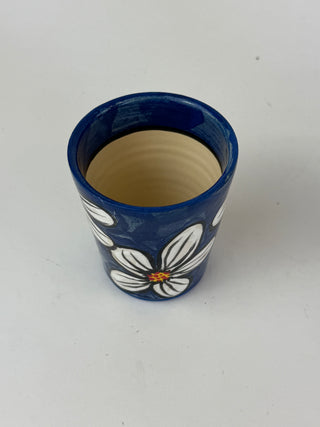 Mini Beaker - White Daisy