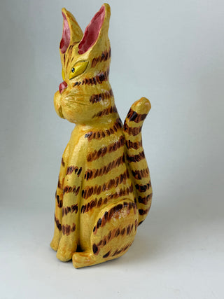 Animal Sculpture - Tiger Kitty