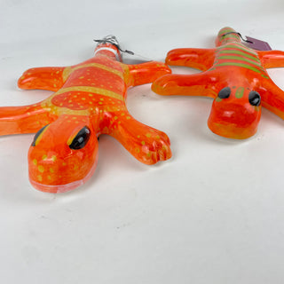 Wall gecko large- assorted orange