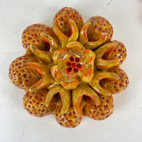Wall Flower - orange balls