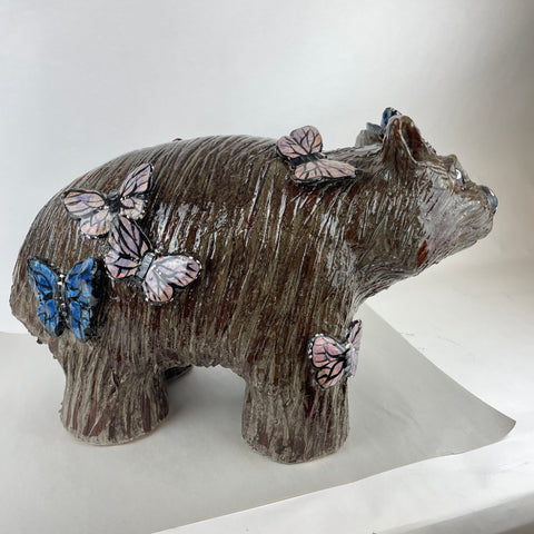 Sculpture-wombat butterflies