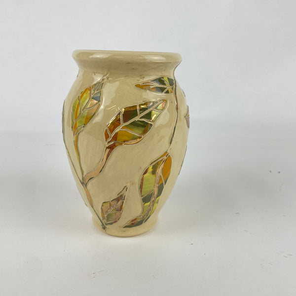 Vase carved luster 4