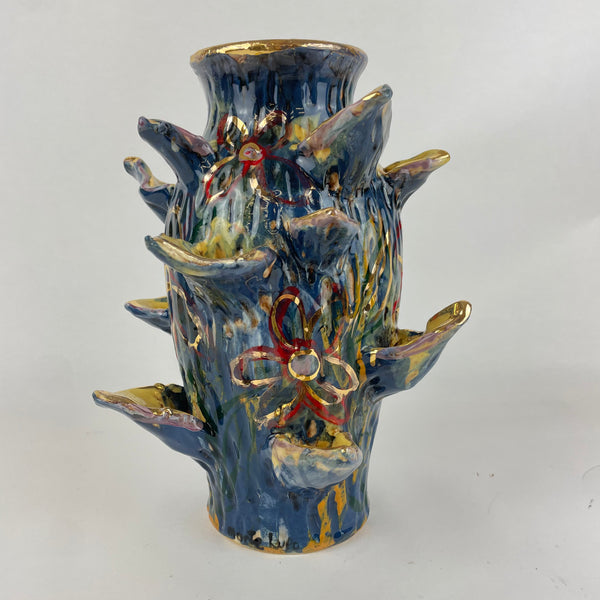 Vase -organic flower luster 1