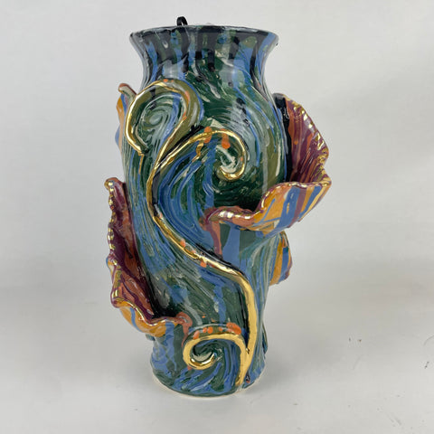 Vase -organic flower luster 2
